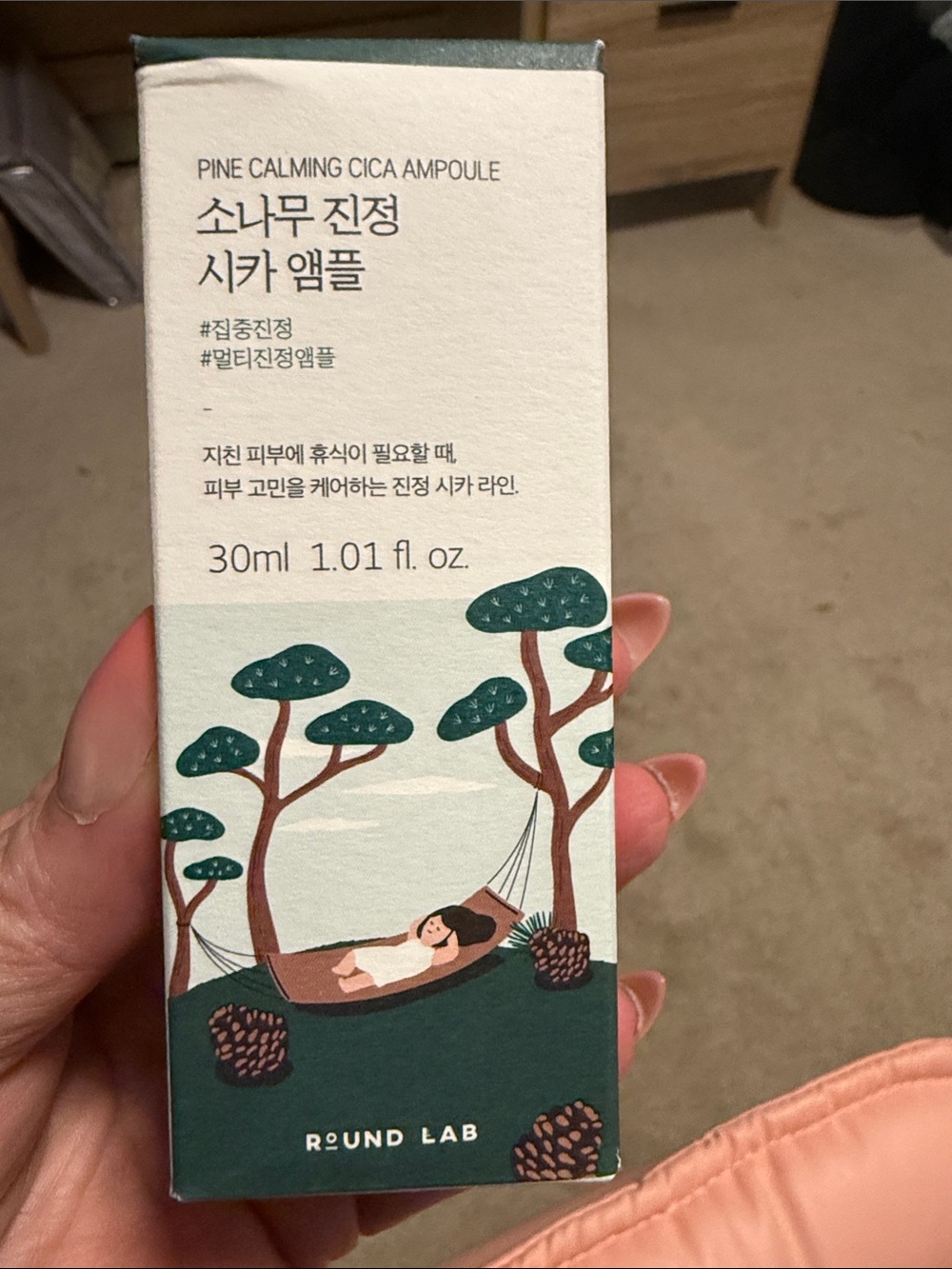 Pine Calming Cica Ampoule – Green